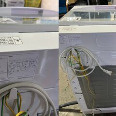 yw251115-004Z NITORI NTR60 全自動洗濯機 洗濯脱水容量6kg ホワイト 2021年製 ニトリ 洗濯機 中古の画像