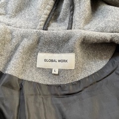 GLOBAL WORK フード付コートの画像
