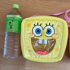 スポンジボブ　ショルダーバッグ　2点セットの画像