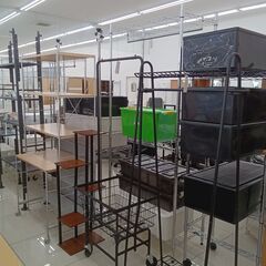 ★リユースのサカイ日立店★HJ8286  キャスター付きハンガーラック ホワイト H160×D37×W45 クリーニング済み の画像