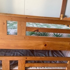 2段ベッド　マットレスも渡せます。 今日中に受け渡しできると嬉しいです。の画像