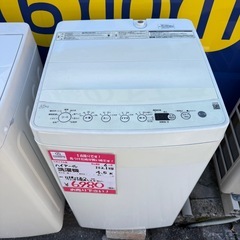2021年製　ハイアール　BW-45A 4.5K 洗濯機　日焼けあり の画像
