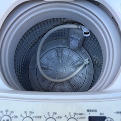 2021年製　ハイアール　BW-45A 4.5K 洗濯機　日焼けあり の画像