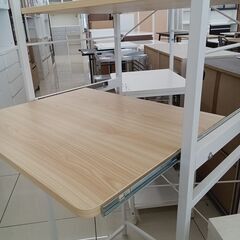 ★リユースのサカイ日立店★HJ8287  レンジラック ベージュ H171×D45×W60 クリーニング済み の画像