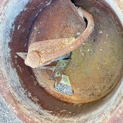 配送不可【引取限定】マゼラー モルタルミキサー（ ハンディミキサー ・ 鉄製ミキサー ) PM-33N 混合量：100eの画像