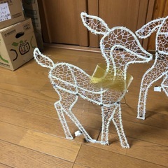 トナカイイルミネーションの画像