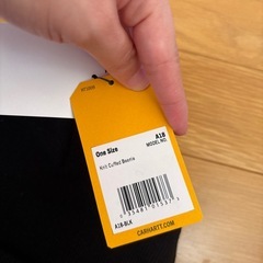 【新品】カーハート　ニット帽　ブラック　Knit Cuffed Beanieの画像