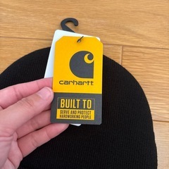 【新品】カーハート　ニット帽　ブラック　Knit Cuffed Beanieの画像