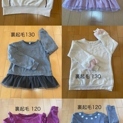 120～130女の子15点セットの画像