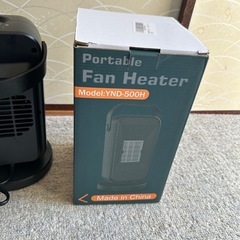 セラミックファンヒーターの画像