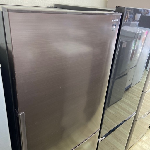 SHARP 280L冷凍冷蔵庫【リサイクルフカツ岡崎倉庫店】251115SM-11
