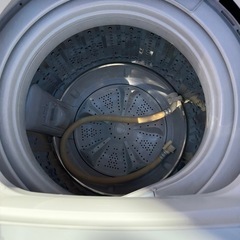 2018年製　ハイアール　4.5K 洗濯機　日焼けありの画像