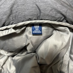 UNIQLO キッズ 160　ダウンジャケットの画像