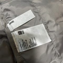 UNIQLO キッズ 160　ダウンジャケットの画像