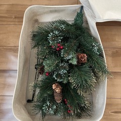 クリスマスツリー150㎝　松かさ付きの画像