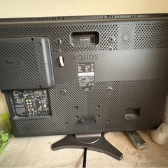 SHARP テレビ ブルーレイレコーダー付きの画像