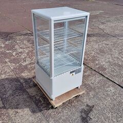 Hijiru　HJR-KR70WT　卓上４面ガラス冷蔵ショーケース　70L　100Ｖ『中古美品』2021年式の画像