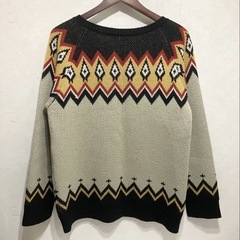 glamb グラム 幾何学模様 ニットセーター 民族柄の画像