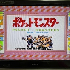 【お譲り先決定】ポケットモンスター　赤　ゲームボーイソフトの画像