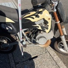 ポケバイ ジャンク オフロード モトクロスタイプ バイクの画像