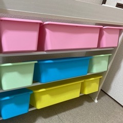 おもちゃ収納の画像