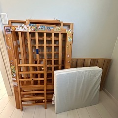 ⭐️ベビーベッド⭐️無料でお譲りしますの画像