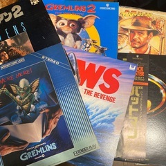 レーザーディスク200枚くらいの画像