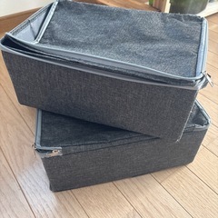収納ボックス3個の画像