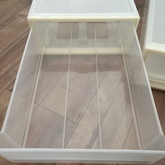 無印　ポリプロピレン衣装ケース小
の画像