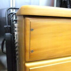 5段 チェスト 幅87.5×奥44.5×高41 衣類収納 タンス 収納家具 木製 箪笥 株式会社マルカ 札幌市厚別区 厚別店の画像