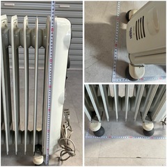 デロンギオイルヒーター HJ0812 油入式 可変式
の画像