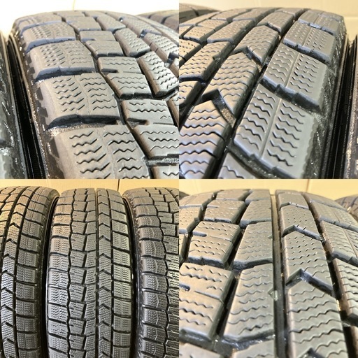 スタッドレス165/60R15 4本／DL WM02 8分〜9分上 A4980-02