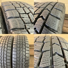 スタッドレス165/60R15 4本／DL WM02 8分〜9分上 A4980-02の画像
