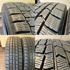 スタッドレス165/60R15 4本／DL WM02 8分〜9分上 A4980-02の画像
