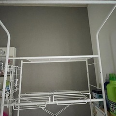 【今日明日限定】洗濯機ラックの画像