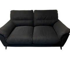 ソファ　ニトリ　合成皮革　2人掛けの画像