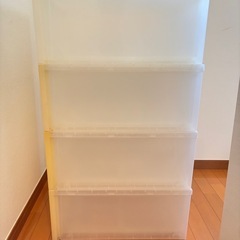 MUJI ポリプロピレン収納ケース の画像