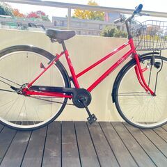 サイクルスポット フルート　シティサイクル 27インチ　変速無し　引取専用の画像