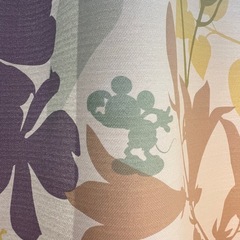 ディズニー カーテン 遮光 100cm×約104cm(元135cm)の画像