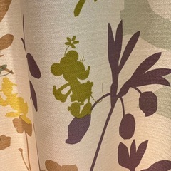 ディズニー カーテン 遮光 100cm×約104cm(元135cm)の画像