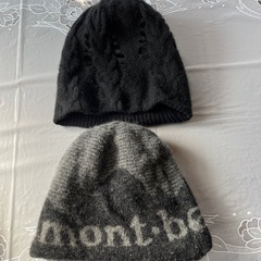 毛糸の帽子5点の画像