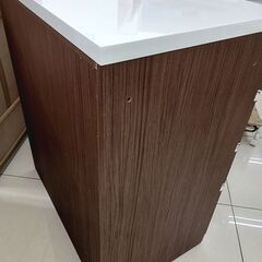 ★リユースのサカイ日立店★HJ8291  レンジ台 ブラウン H96×D50.5×W80 クリーニング済み の画像