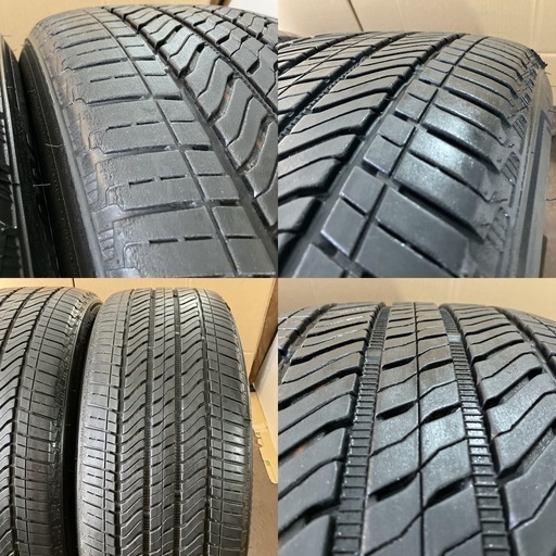 275/50R22 4本／BS ALENZA 6分上〜7分上 A4979-22
