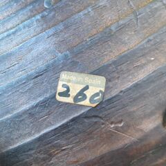 ※お取引中【リユースショップスパークル】スペイン製のスツール　No.141　シェファードチェア　本革　遊牧民の椅子　配送可能♪の画像