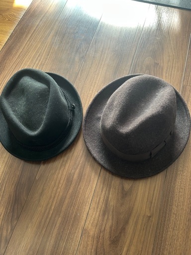 タケオキクチのフェルトハット二点セット