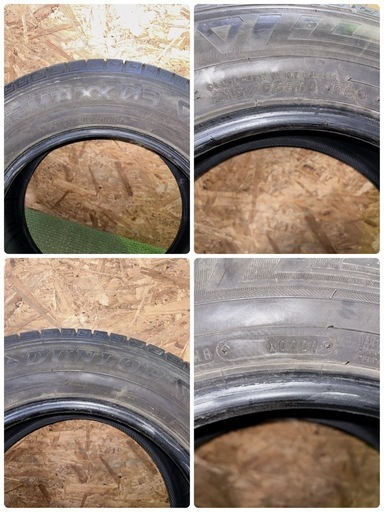 ダンロップ WM03 215/65R16 21年 7~8.5mm