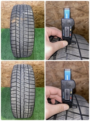ダンロップ WM03 215/65R16 21年 7~8.5mm