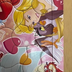 ディズニープリンセスパズルの画像