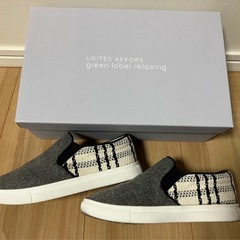 美品！UNITED ARROWS スリッポン 18cmの画像