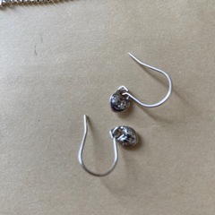 ミッシェルクラン　シルバー　ブレスレット　ピアスセットの画像